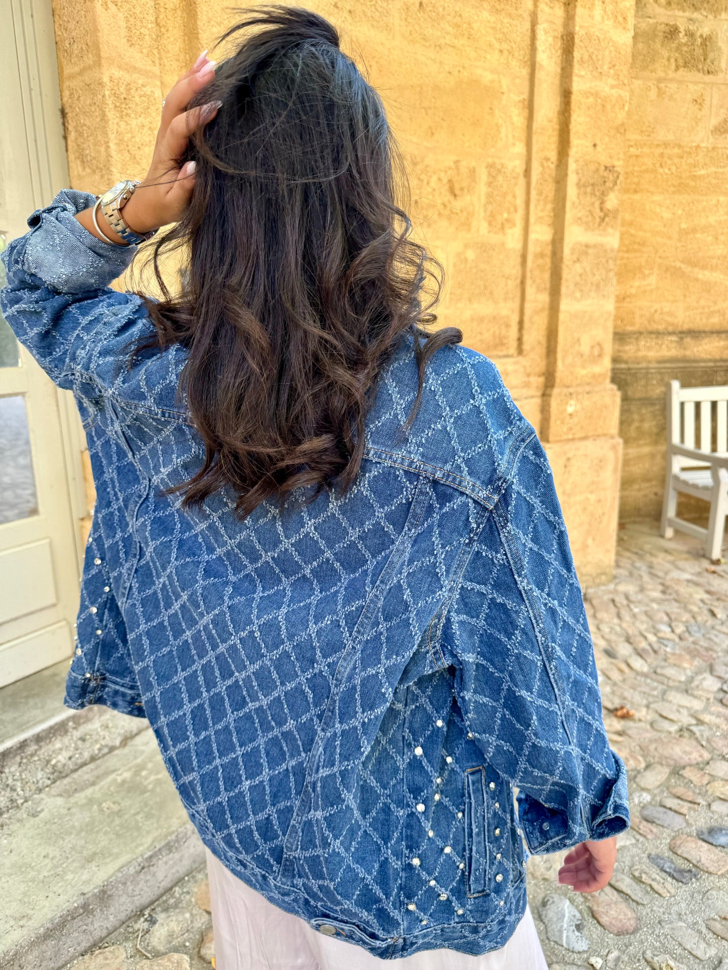 Veste en jean oversize Nana
