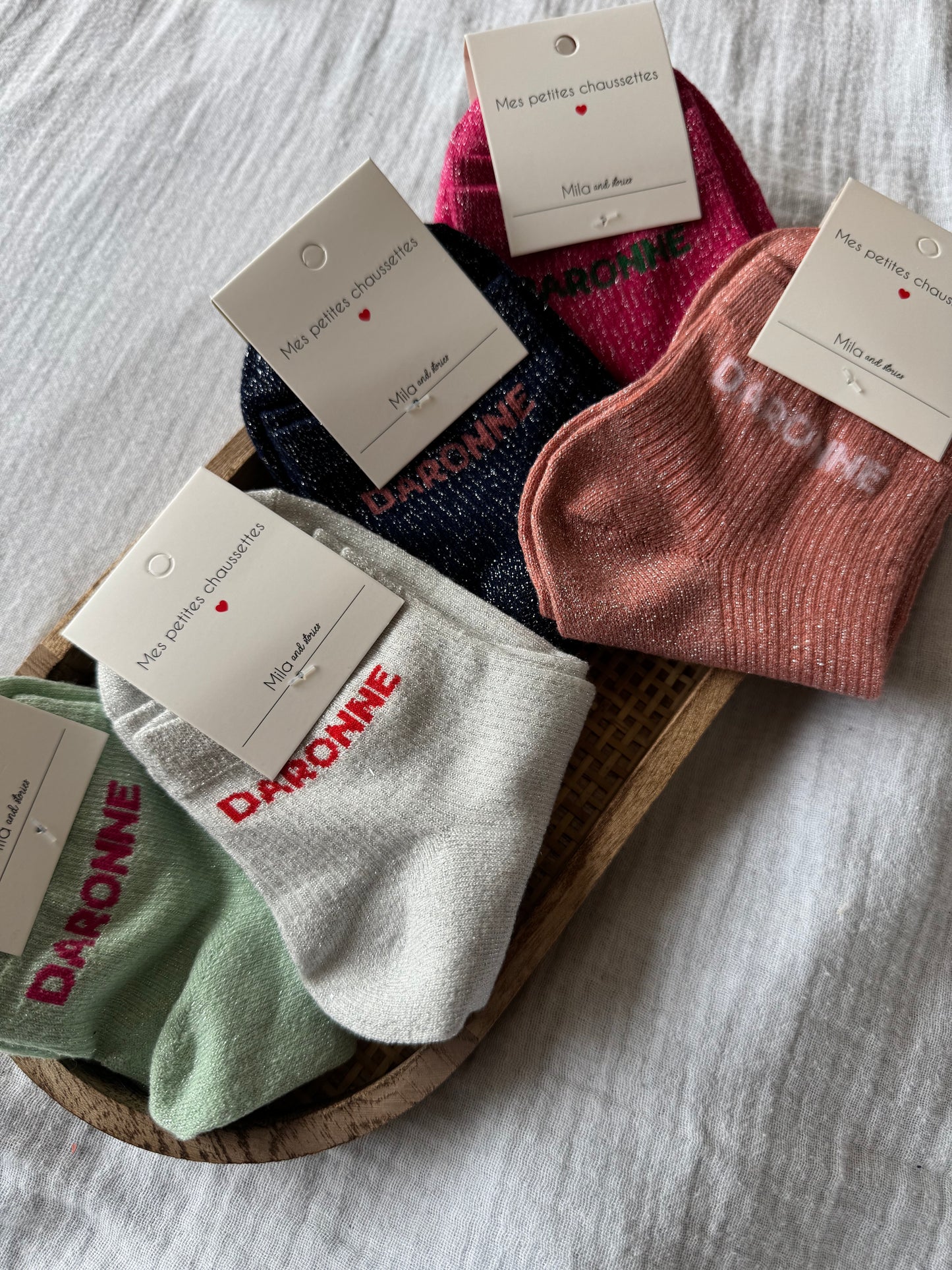 Chaussette à paillettes DARONNE