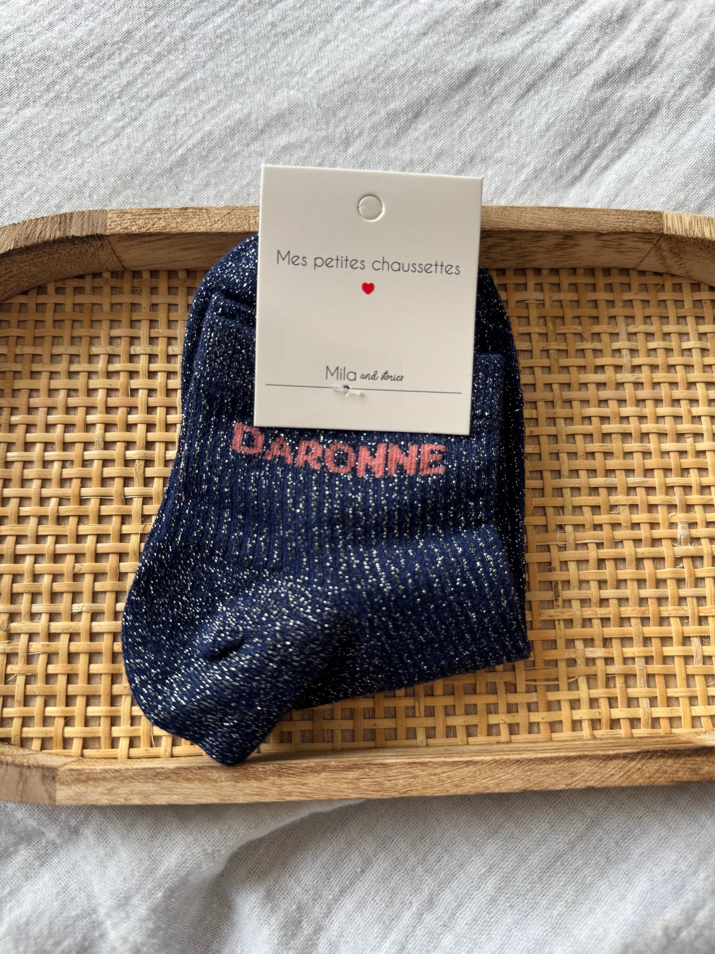 Chaussette à paillettes DARONNE