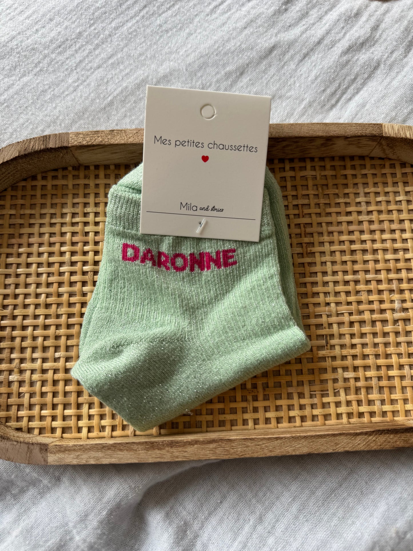 Chaussette à paillettes DARONNE