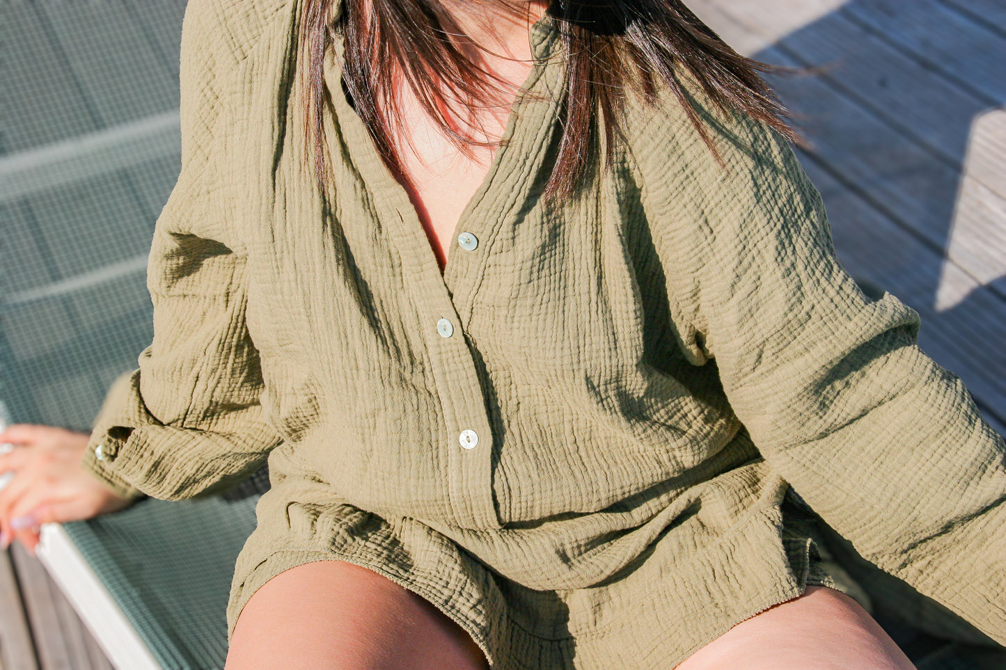 Ensemble en gaze de coton Lilou