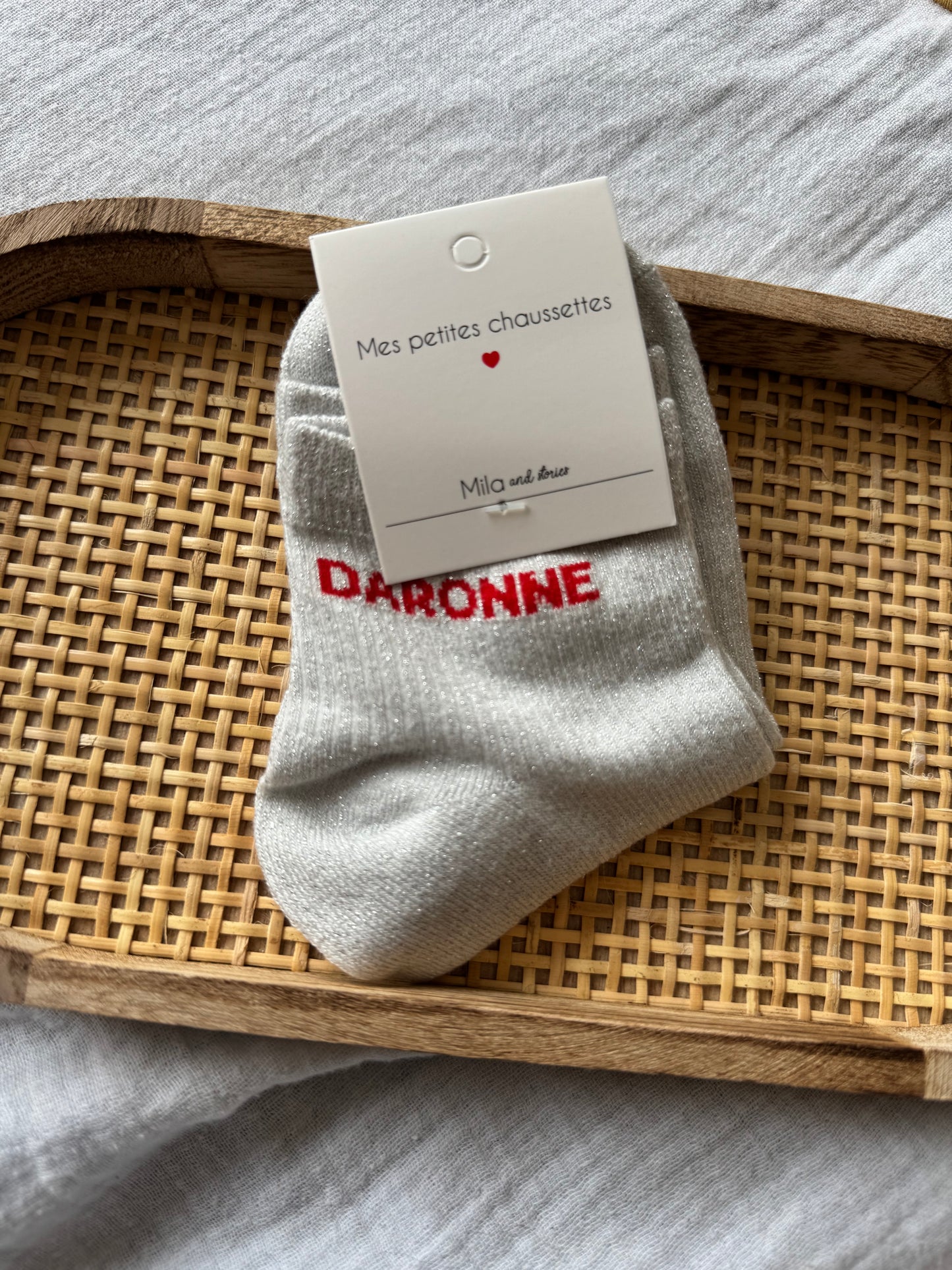 Chaussette à paillettes DARONNE
